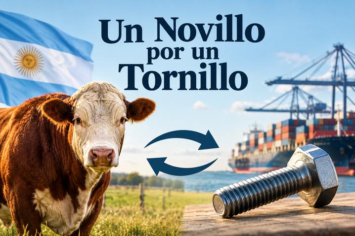 Un novillo por un tornillo: deuda, dependencia y fuga en la economía argentina